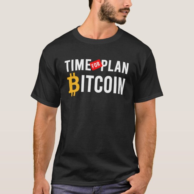T-shirt Heure Du Plan B Cryptodevise & Blockchain (Devant)