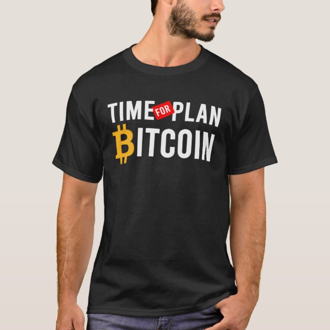 T-shirt Heure Du Plan B Cryptodevise & Blockchain (Devant)