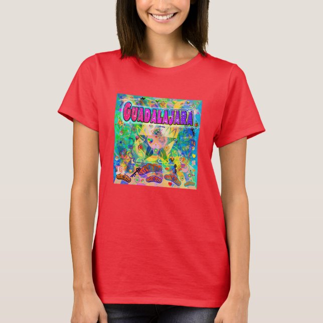 T-shirt Heure Epoch Guadalajara (Devant)