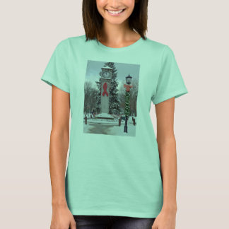 T-shirt Heure Lux Design de Noël