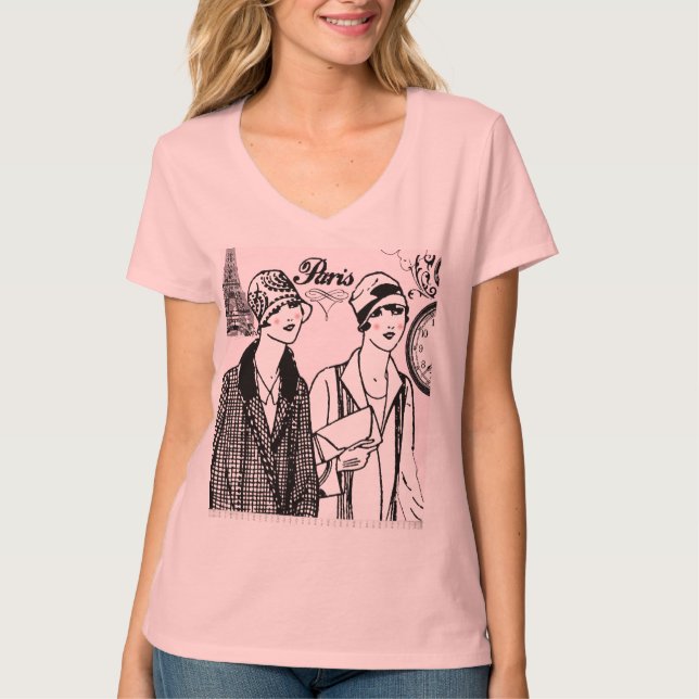 T-shirt Heure pour Paris (Devant)