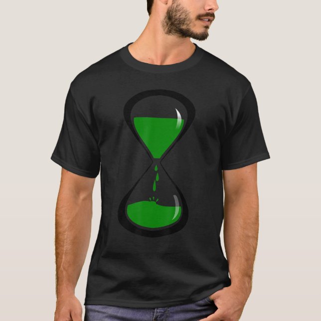 T-shirt Heure sablier Heure Glass 7 (Devant)