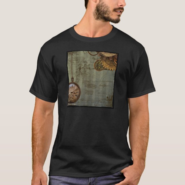 T-shirt Heure Steampunk (Devant)