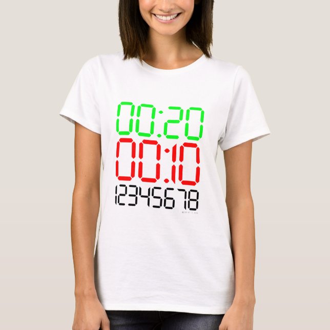 T-shirt Heure tabata (Devant)