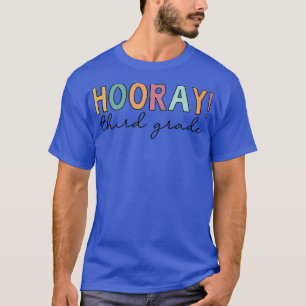 T-shirt Heure Troisième Classe, Mignonne Retour À L'École