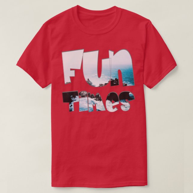 T-shirt Heures de divertissement (Design devant)