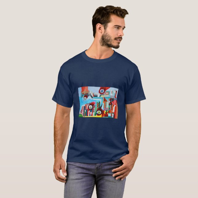 T-shirt Heures de fin (Devant entier)