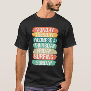 T-shirt Heures d'ouverture Lundi Mercredi Vendredi Samedi