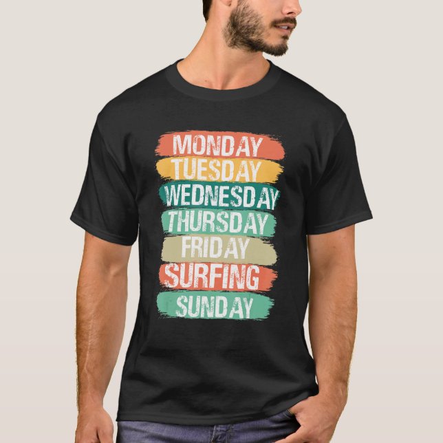 T-shirt Heures d'ouverture Lundi Mercredi Vendredi Samedi  (Devant)