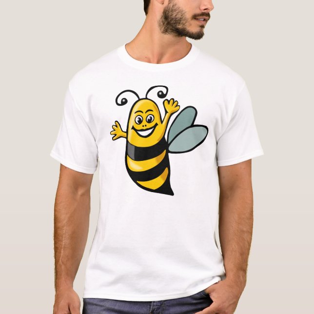 T-shirt Heureuse abeille (Devant)
