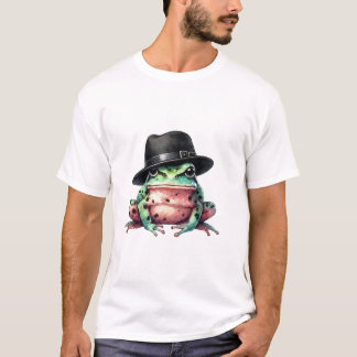 T-shirt Heureuse grenouille Casquette