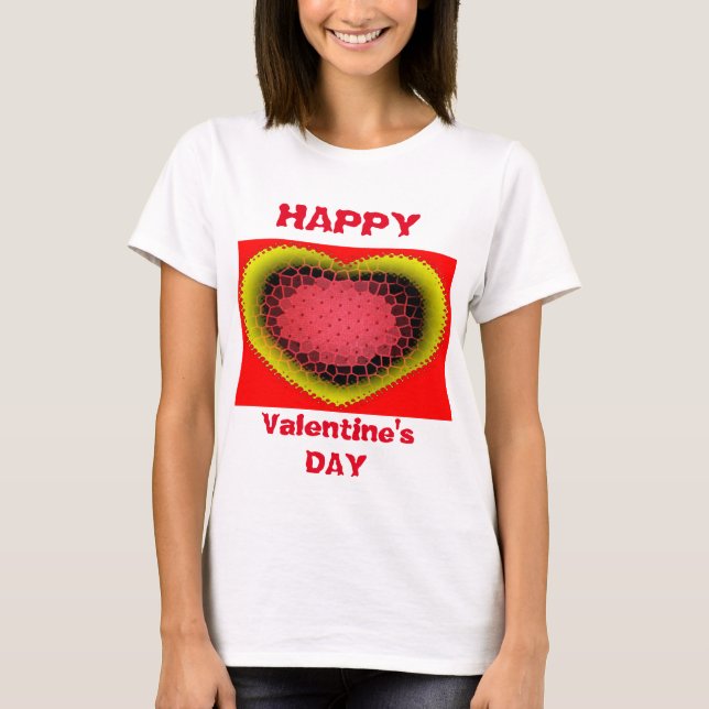 T-shirt Heureuse Sainte-Valentin (Devant)