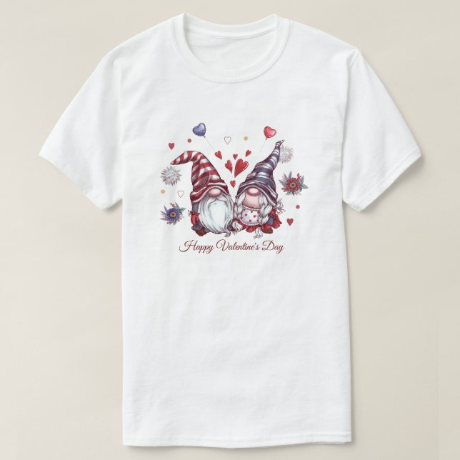 T-shirt Heureuse Sainte-Valentin (Design devant)