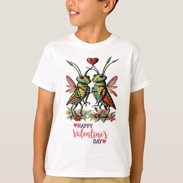 T-shirt Heureuse Sainte-Valentin (Devant)