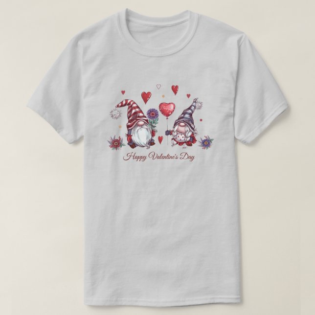 T-shirt Heureuse Sainte-Valentin (Design devant)