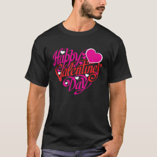 T-shirt Heureuse Sainte-Valentin 2020 Amour Coeur Ado fill