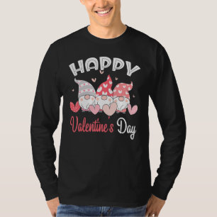 T-shirt Heureuse Sainte-Valentin Gnome Heart For Women Men