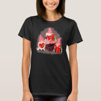 T-shirt Heureuse Sainte-Valentin Gnome Love Hommes Femmes 