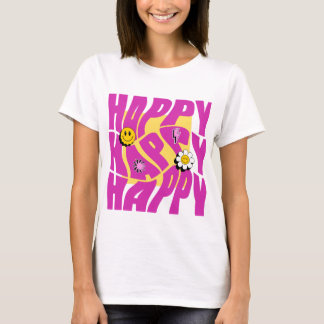 T-shirt Heureux