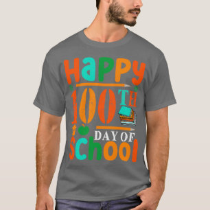 T-shirt heureux 100 jours d'école 48