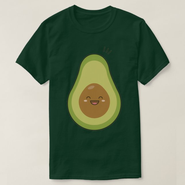 T-shirt Heureux avocat souriant (Design devant)
