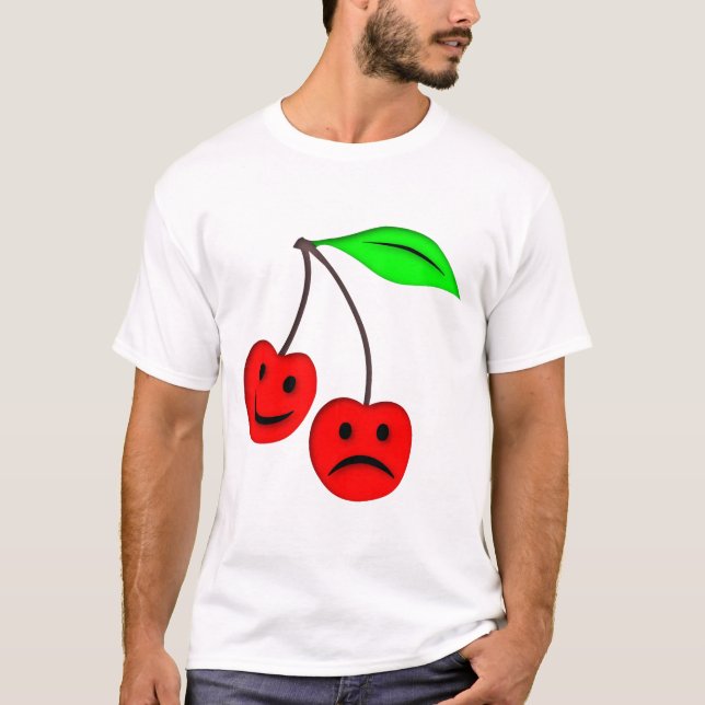T-shirt Heureux cerises tristes (Devant)
