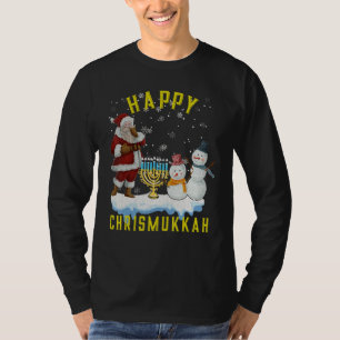 T-shirt Heureux Chrismukkah Funny Hanoukka Christmas Jewis