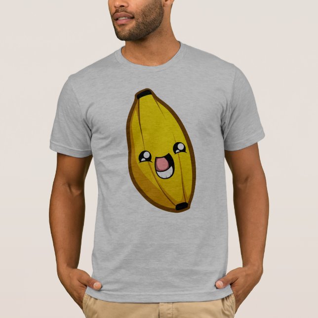 T-shirt heureux de banane (Devant)