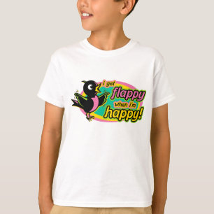 T-shirt heureux de Flappy