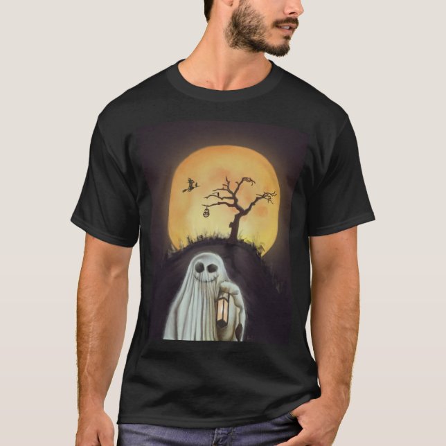 T-shirt Heureux de Halloween ! (Devant)