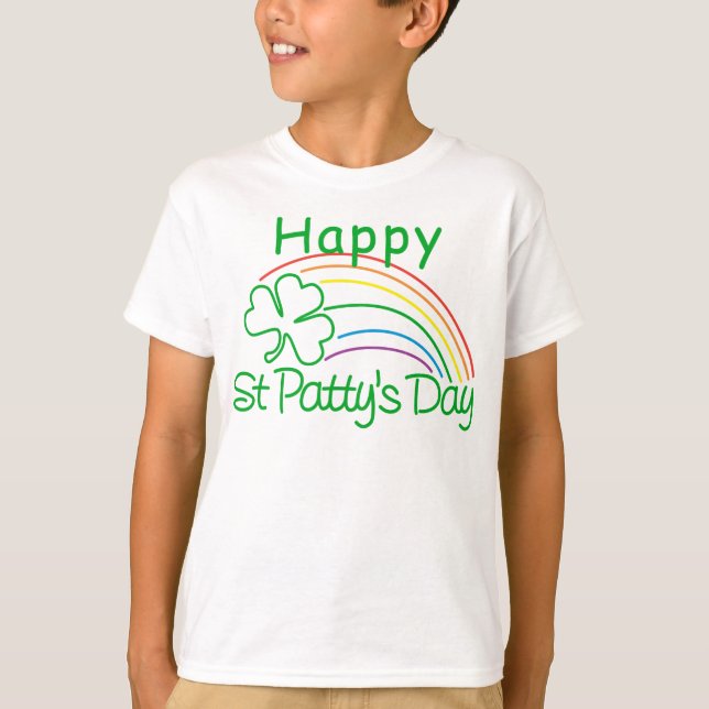 T-shirt heureux de jour de la St Patrick (Devant)