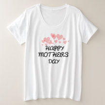 T-shirt heureux de jour de mères pour le jour de