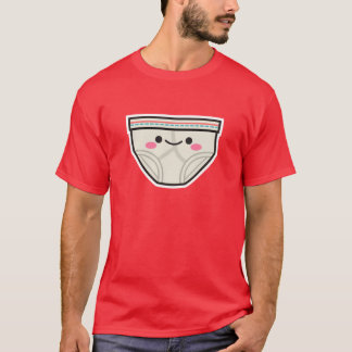 T-shirt heureux de slip