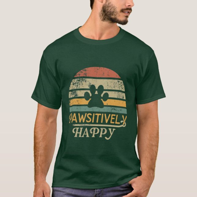 T-shirt Heureux de tout cœur (Devant)