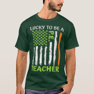 T-shirt Heureux D'Être Un Enseignant En Éducation Physique