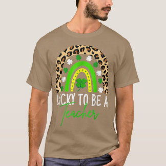 T-shirt Heureux D'Être Un Enseignant St patrick D'Enseigna