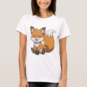 T-shirt Heureux Fox