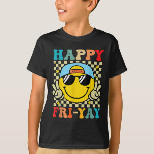 T-shirt Heureux Fri-yay Funny Fri Yay Professeur Étudiant