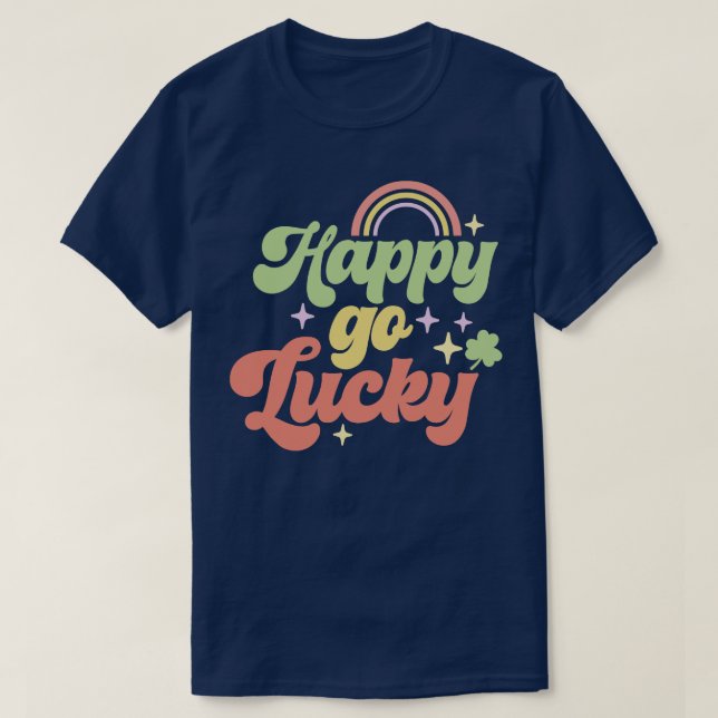 T-shirt Heureux Go Lucky (Design devant)