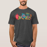 T-shirt Heureux Hanoukka Rhinestone Chanukah Menorah Dreid<br><div class="desc">Heureux Hanoukka Rhinestone Chanukah Menorah Dreidel Colorful.</div>