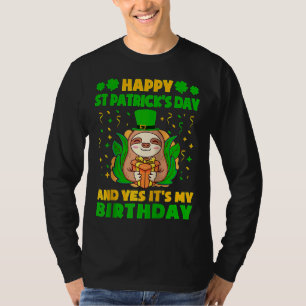 T-shirt Heureux Jour de la Saint Patrick Et Oui C'Est Mon 