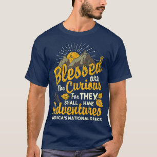 T-shirt Heureux les Curieux Parcs Nationaux