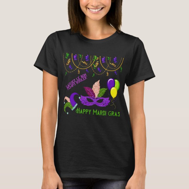 T-SHIRT HEUREUX MARDI GRAS (Devant)