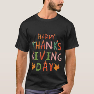 T-shirt Heureux Merci Dons Chemise de Jour, Merci Chat-Chi