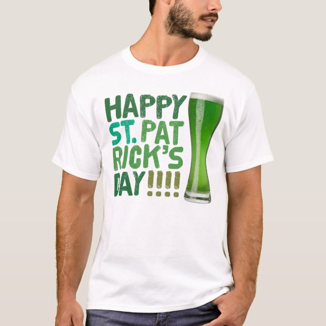 T-shirt heureux saint patrick ! ! ! (Devant)