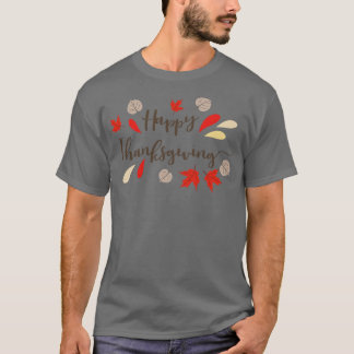 T-shirt Heureux Thanksiving