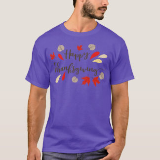 T-shirt Heureux Thanksiving