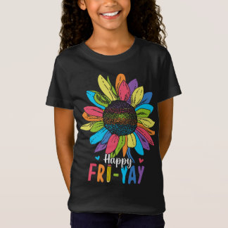 T-Shirt Heureux Vendredi Vendredi Vendredi Amoureux Profes