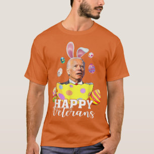 T-shirt Heureux Vétérans amusant Joe Biden Vint de Pâques