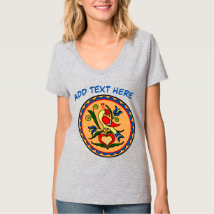 T-shirt Hex Sign Dutch Bird